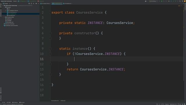 ? The Singleton In Typescript An Object-Oriented Design Pattern смотреть онлайн