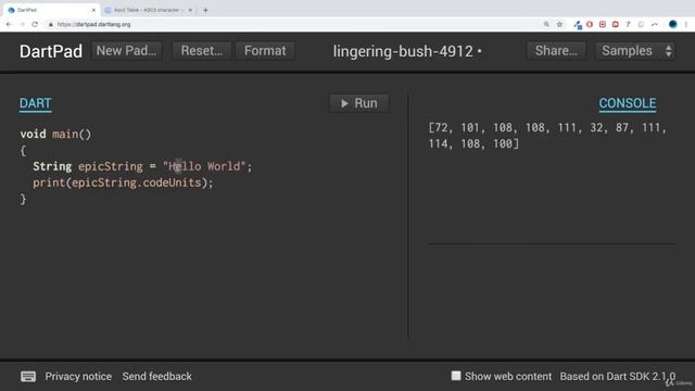 Dart Runes - Dart Programming Course смотреть онлайн