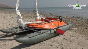 Катамаран Альбатрос на Кинерете