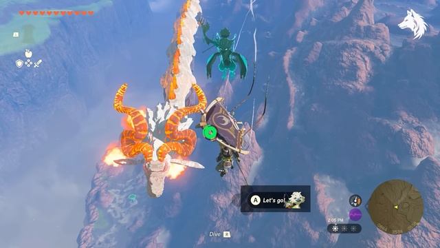 All 4 Dragon Locations Map | Zelda Tears of The Kingdom смотреть онлайн