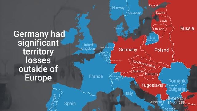 Animated Map Shows How World War I Changed Europe's Borders смотреть онлайн