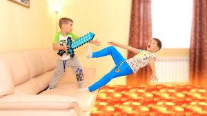 ЭКСТРЕМАЛЬНЫЙ ПОЛ ЭТО ЛАВА ЧЕЛЛЕНДЖ. МАЙНКРАФТ В РЕАЛЬНОЙ ЖИЗНИ