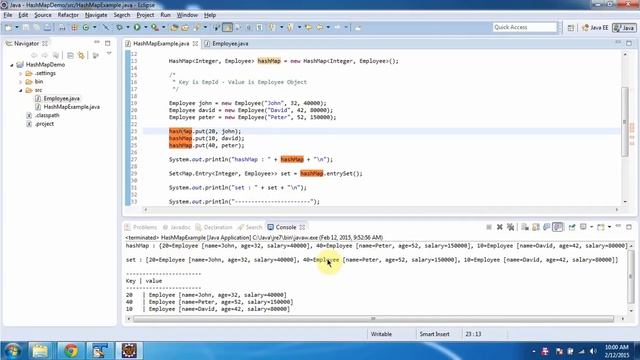 How to add User-Defined Object to the HashMap? | Java Collection Framework смотреть онлайн