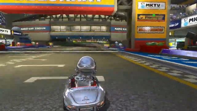 Mario Kart 8 - Mercedes-Benz DLC 3 смотреть онлайн