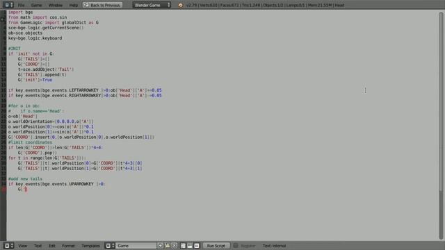 Slither.io like Snake Game with Blender (Python Programming) смотреть онлайн