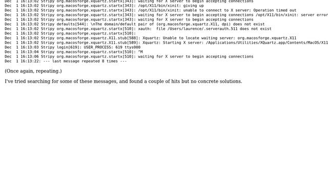 X11.app (on SnowLeopard) won't start (3 Solutions!!) смотреть онлайн