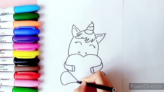 Рисую логотип приложения Like/Лайк с единорогом) смотреть онлайн