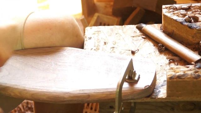 Making a wooden plate смотреть онлайн