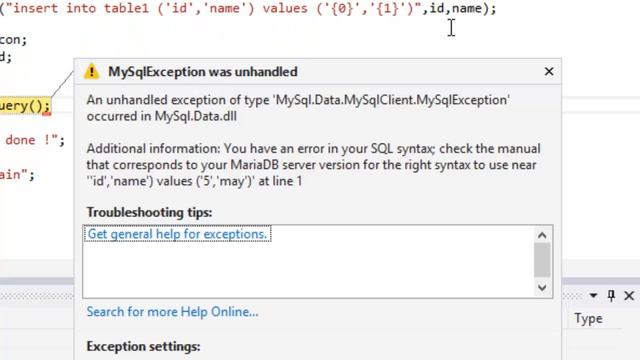 2- connect c# with mysql смотреть онлайн