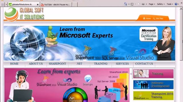online training net 2010 sharepoint 2010 sql server 2008 Globalsoft Live Online Training YouTube смотреть онлайн