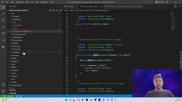 Build Simple Blog API with Laravel 9 in Docker Environment on Windows смотреть онлайн