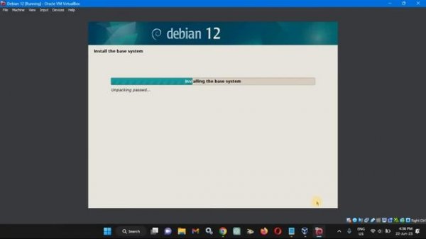 Install Debian 12 Bookworm on VirtualBox