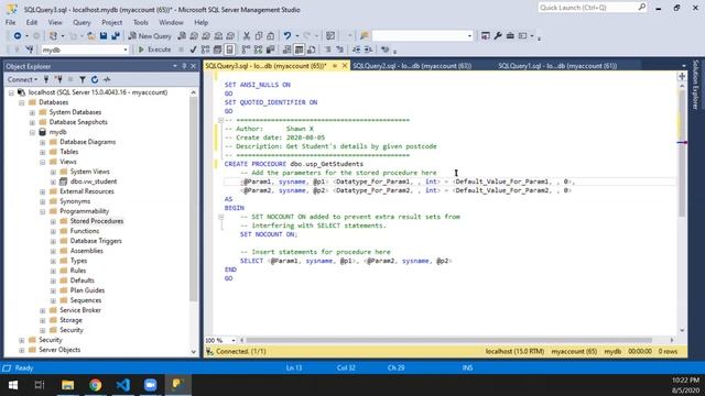 20200805 - Microsoft SQL Server Basics смотреть онлайн