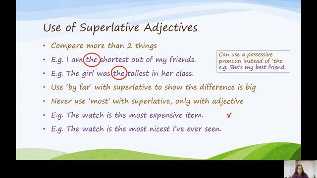 Comparative & Superlative Adjectives & Adverbs смотреть онлайн