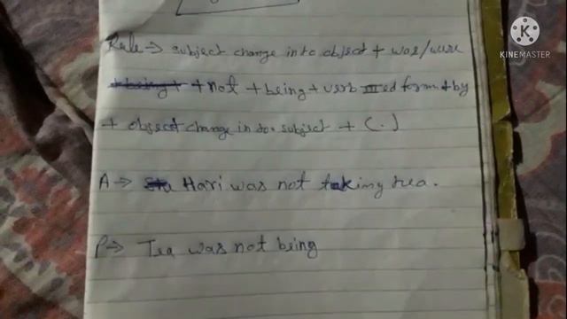 Past continuous tense ka NEGATIVE sentence ACTIVE &PASSIVE VOICE смотреть онлайн