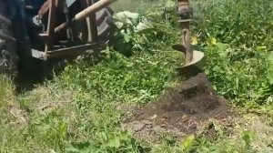 ЯМОБУР На  Трактор своими руками! Плюс схема стрелы!