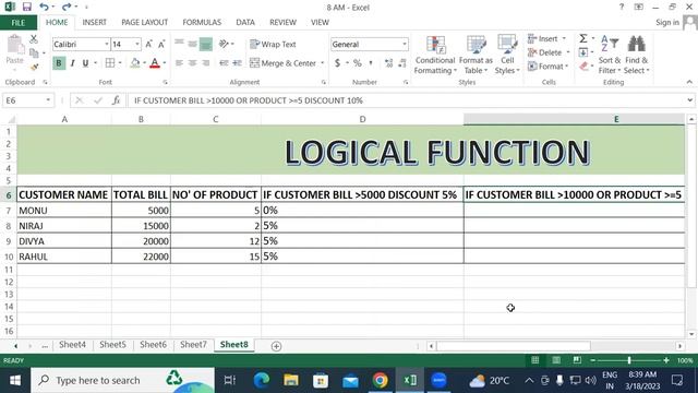Use of Logical Function Formula in MS Excel | GIT Education смотреть онлайн