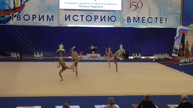 Групповые. Юниорки. Москва. булавы. 26.10.2013г смотреть онлайн
