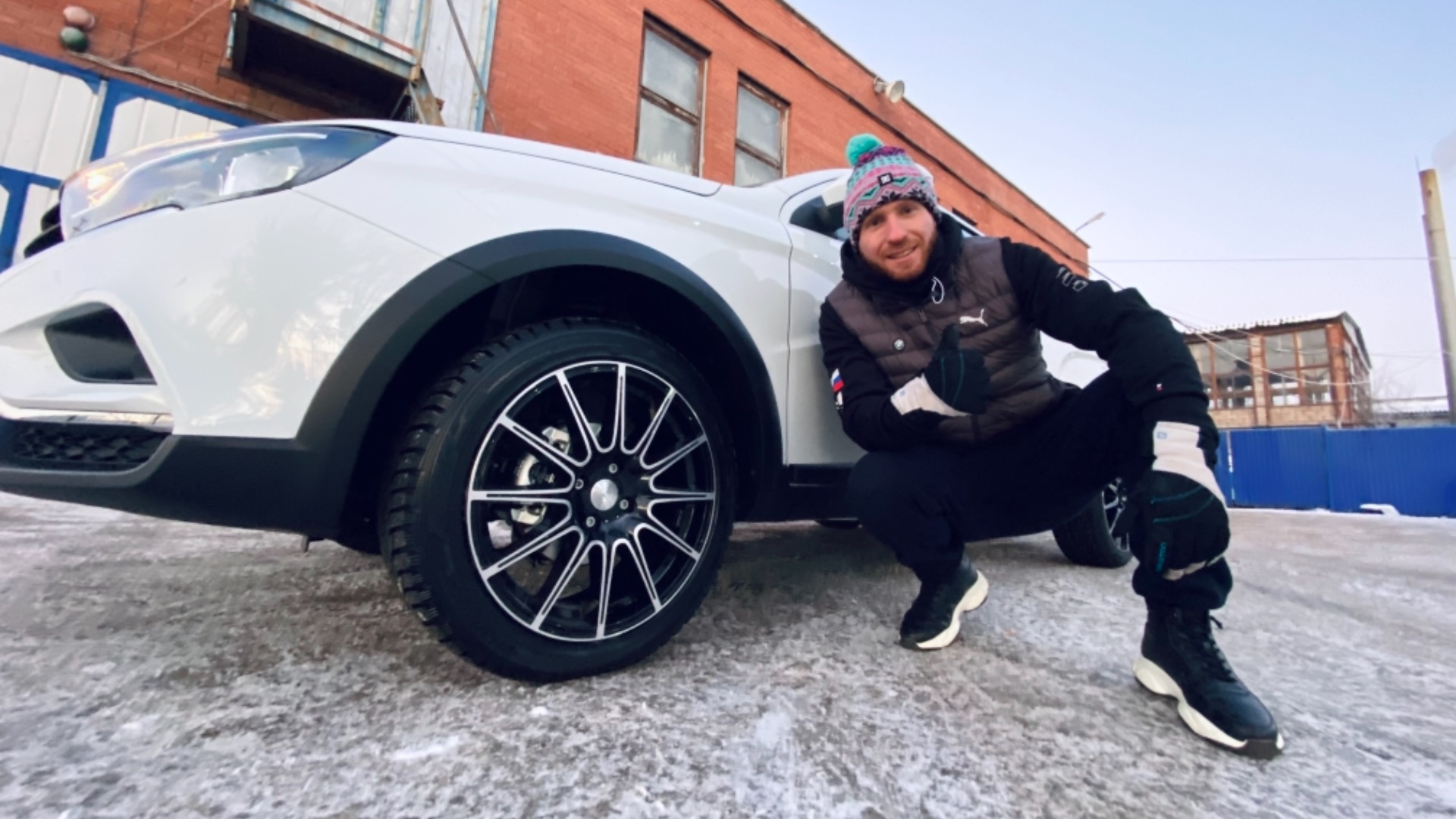 [Новая ЛАДА Тольятти] поставили диски Skad моему клиенту на Lada Vesta SW Cross на зиму, как вид?