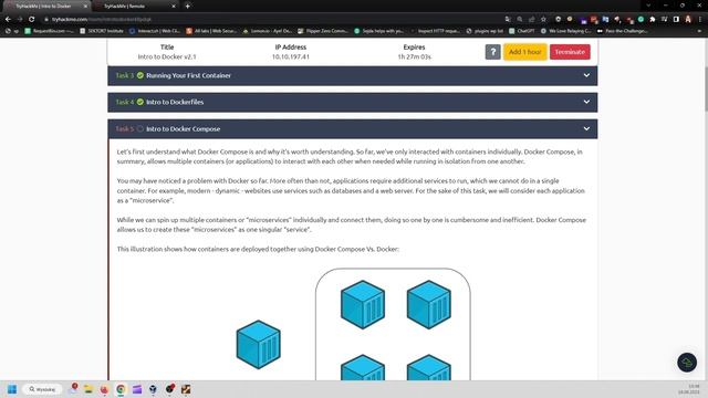 TryHackMe #612 Intro to Docker смотреть онлайн