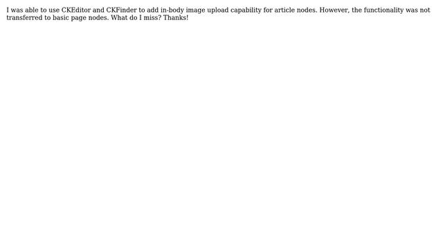 Drupal: WYSIWYG Image Upload in Basic Page (CKEditor and CKFinder) смотреть онлайн