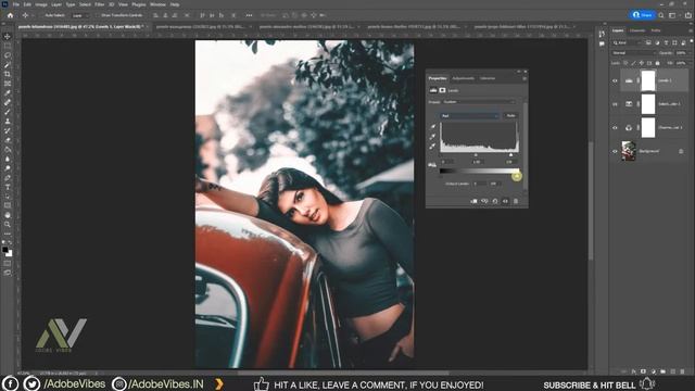 Red And Green Color Grading Effect In Photoshop | Photoshop Tutorial 2024