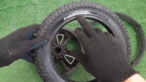 Замена покрышки / камеры на детской коляске