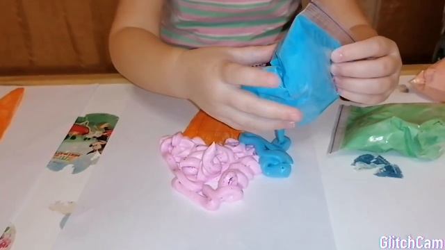 ??Рисуем ВОЗДУШНЫМИ красками//? ICE CREAM?// Украшаем рисунок блёстками смотреть онлайн