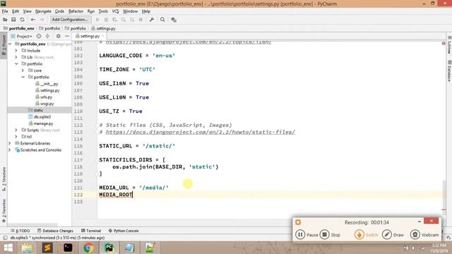 4. Build portfolio application using Django - Asset Import смотреть онлайн