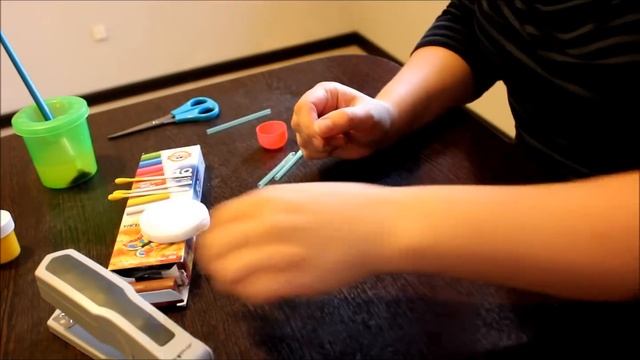 Поделка "Каллы из ватных дисков". ТС "РАДУГА". Calla lilies. смотреть онлайн