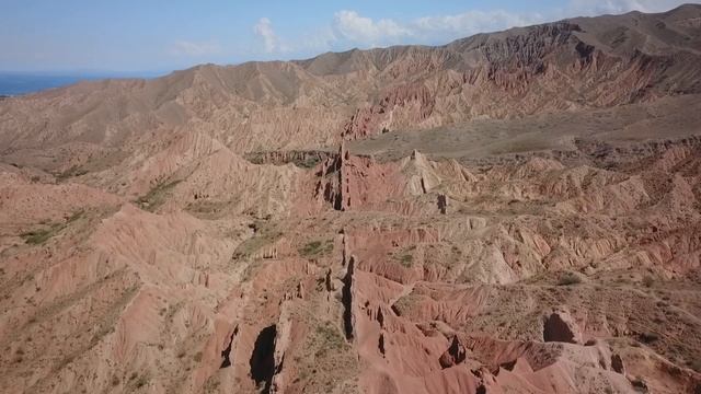 Каньоны "Сказка", южный берег Иссык-Куля. смотреть онлайн
