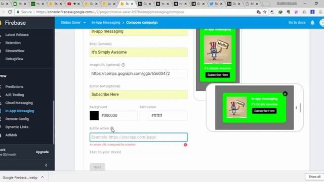 Get Started with Firebase In-App Messaging смотреть онлайн