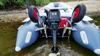 Быстросьемные транцевые колеса СПРУТ отзыв от профессионального рыбака смотреть онлайн