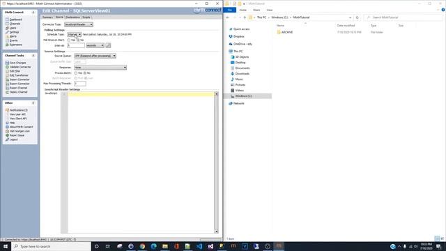 Mirth Connect Transformer Using SQL Server View смотреть онлайн