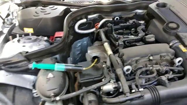Мерседес E 200 w212 замена жидкости в ГУР#жидкостьгурзамена смотреть онлайн