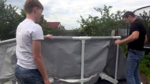 Как установить бассейн на фундамент из пенополистирола