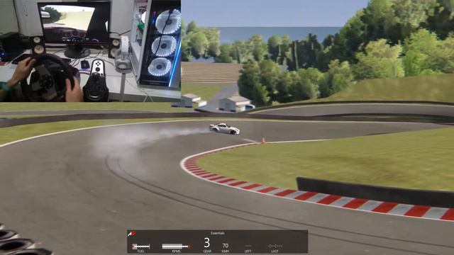 Assetto Corsa - Drift de 370Z 2JZ no Mega Space (1080p 60Fps) смотреть онлайн