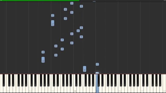 Wario Land - Super Mario Land 3 - Water Stage (Synthesia Tutorial) смотреть онлайн