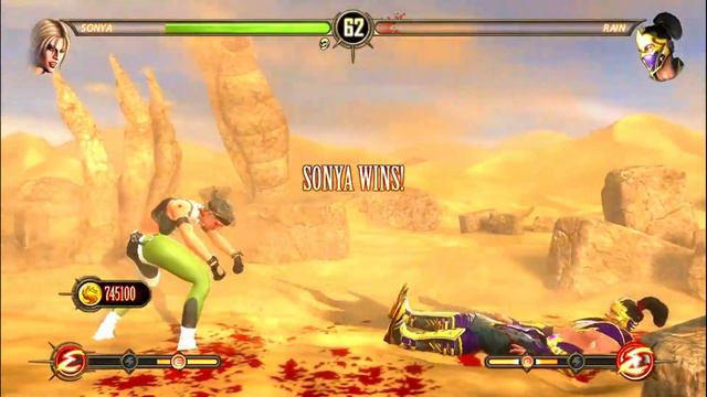 Mortal Kombat 9 - KLASSIC SONYA MK11 MOD - NEW Medium Arcade Ladder Gameplay смотреть онлайн