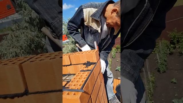 Кладка колонны в 2 кирпича смотреть онлайн
