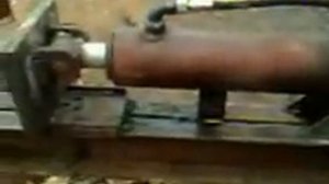 Самодельный гидравлический дровокол.Устройство.