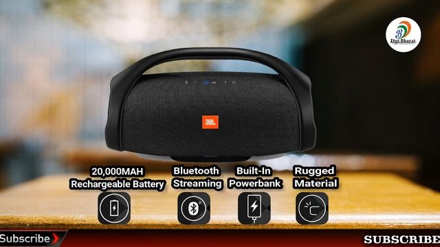 JBL Boombox Review - Most Powerful Speaker with 20000MAH Battery | Full Specifications In Hindi. смотреть онлайн