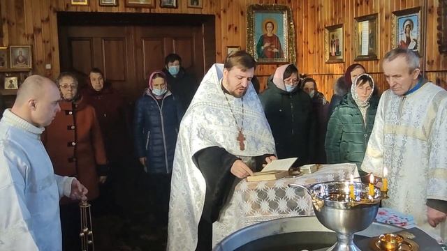 Крещенский сочельник. Великое освящение воды. смотреть онлайн