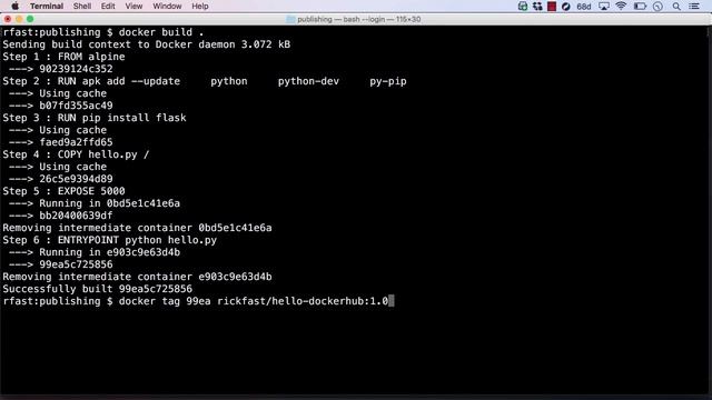 Docker Images - Publishing in Docker - Lesson 08 смотреть онлайн
