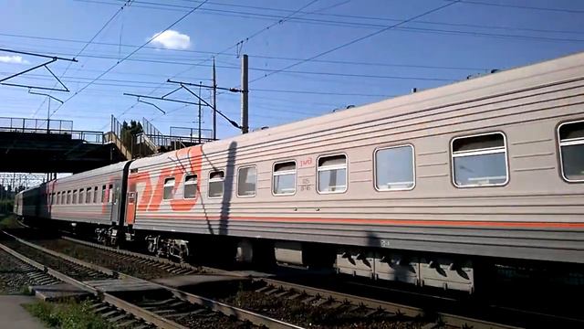 4.08.2021. 'ЭП1-209' с ПДС №346С, 'Нижневартовск - Адлер'. смотреть онлайн