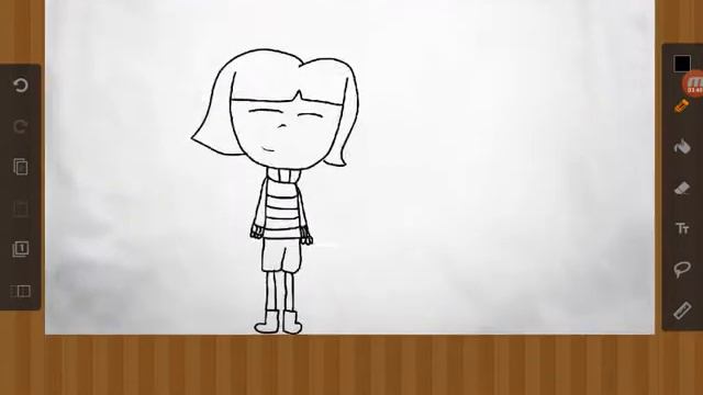 Как нарисовать frisk смотреть онлайн