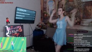 Стримерша Кристина И Верблюжья Лапка |  Танцы На Стриме yuki2yuki