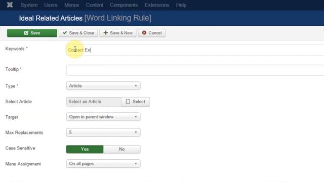Word Linking - Ideal Related Articles for Joomla смотреть онлайн