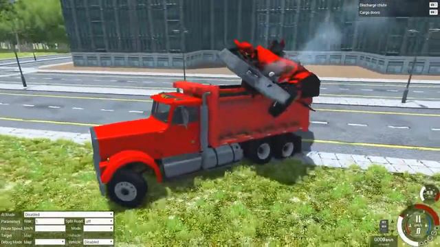 BeamNG Drive | Почти Индийское кино:D Цель: проехать под прицепом! смотреть онлайн