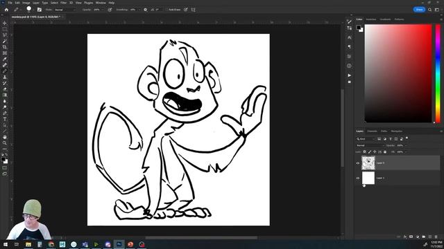 Pixel Art Demonstration using photoshop смотреть онлайн